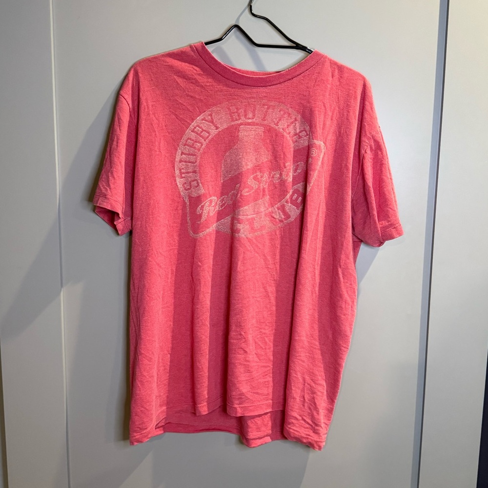 Men's Pink Graphic T-Shirt
